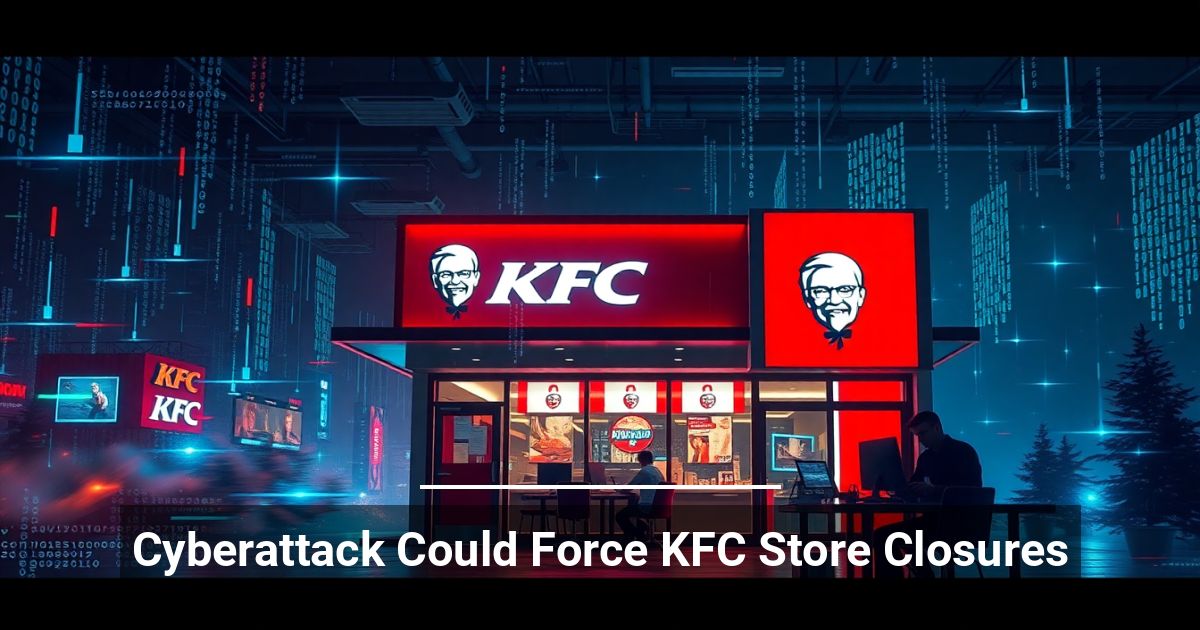 Cyberattack Could Force KFC Store Closures